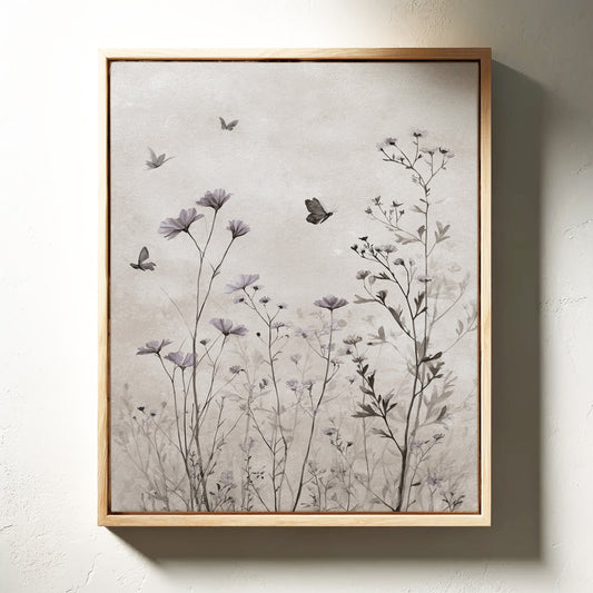 Fluttering Through Silent Meadows