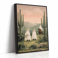 Ghostly Riders Meet Desert Dawn