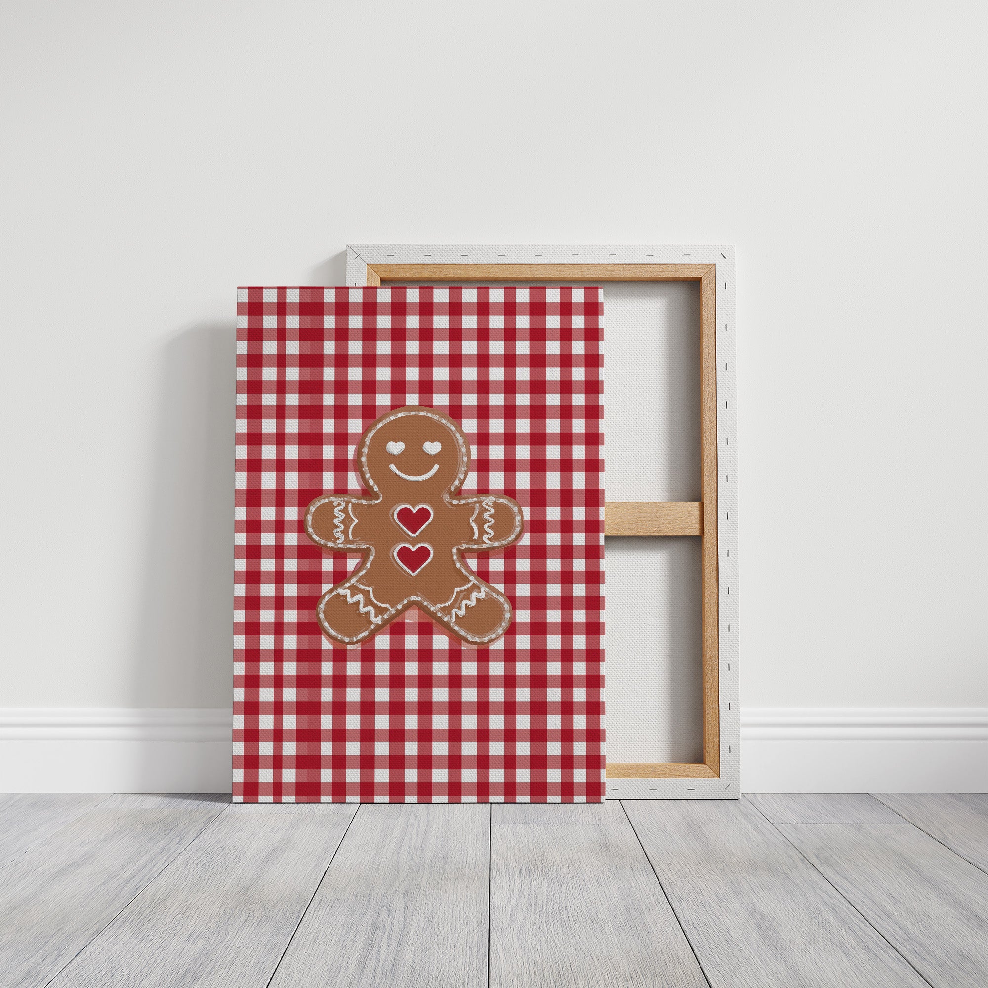 Hearts On The Gingham Table