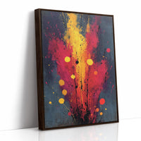 Eruption in Fire and Fuchsia