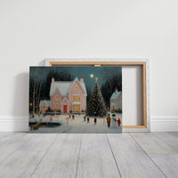 Pink Victorian Hosts Moonlit Skating Party