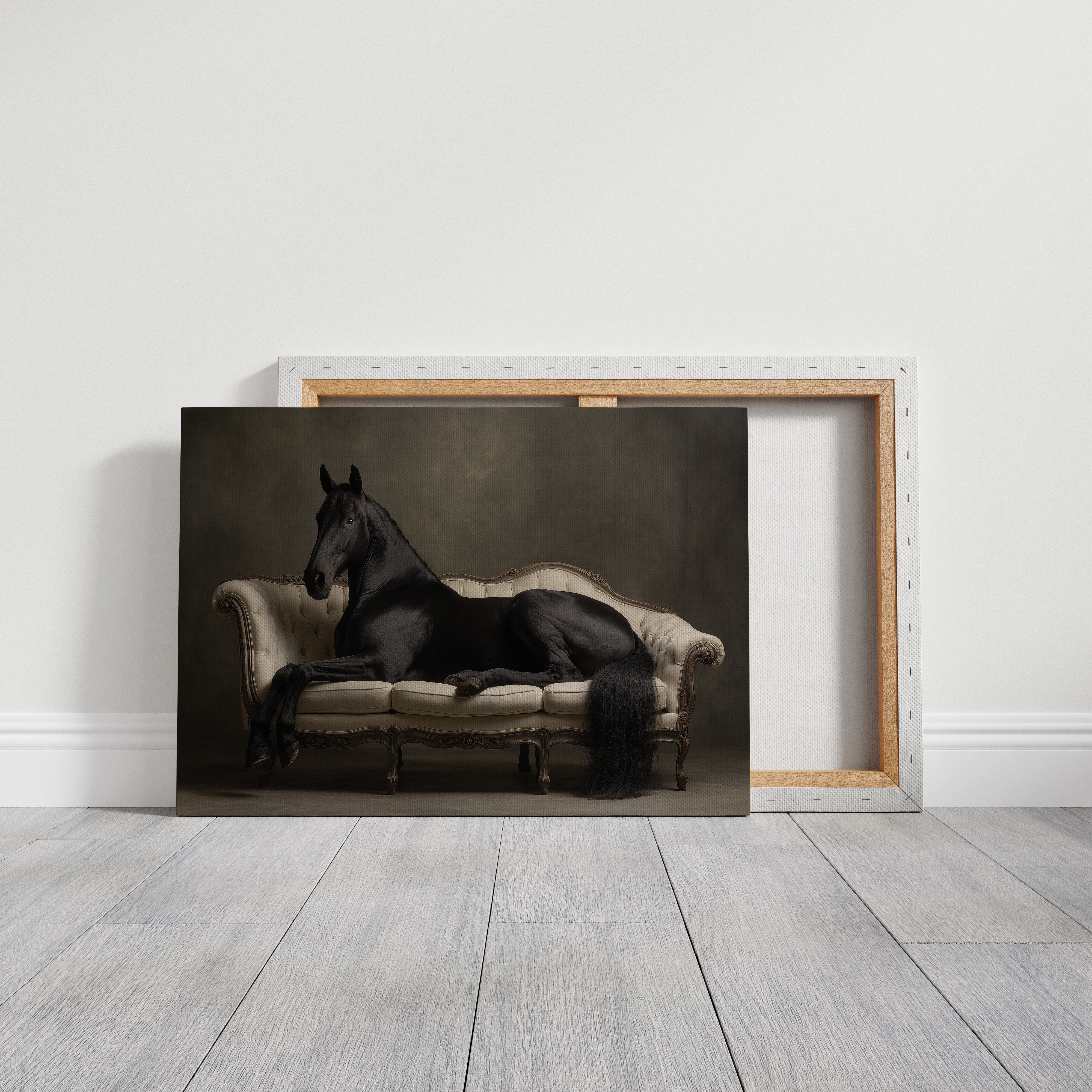 Midnight Elegance Reclined