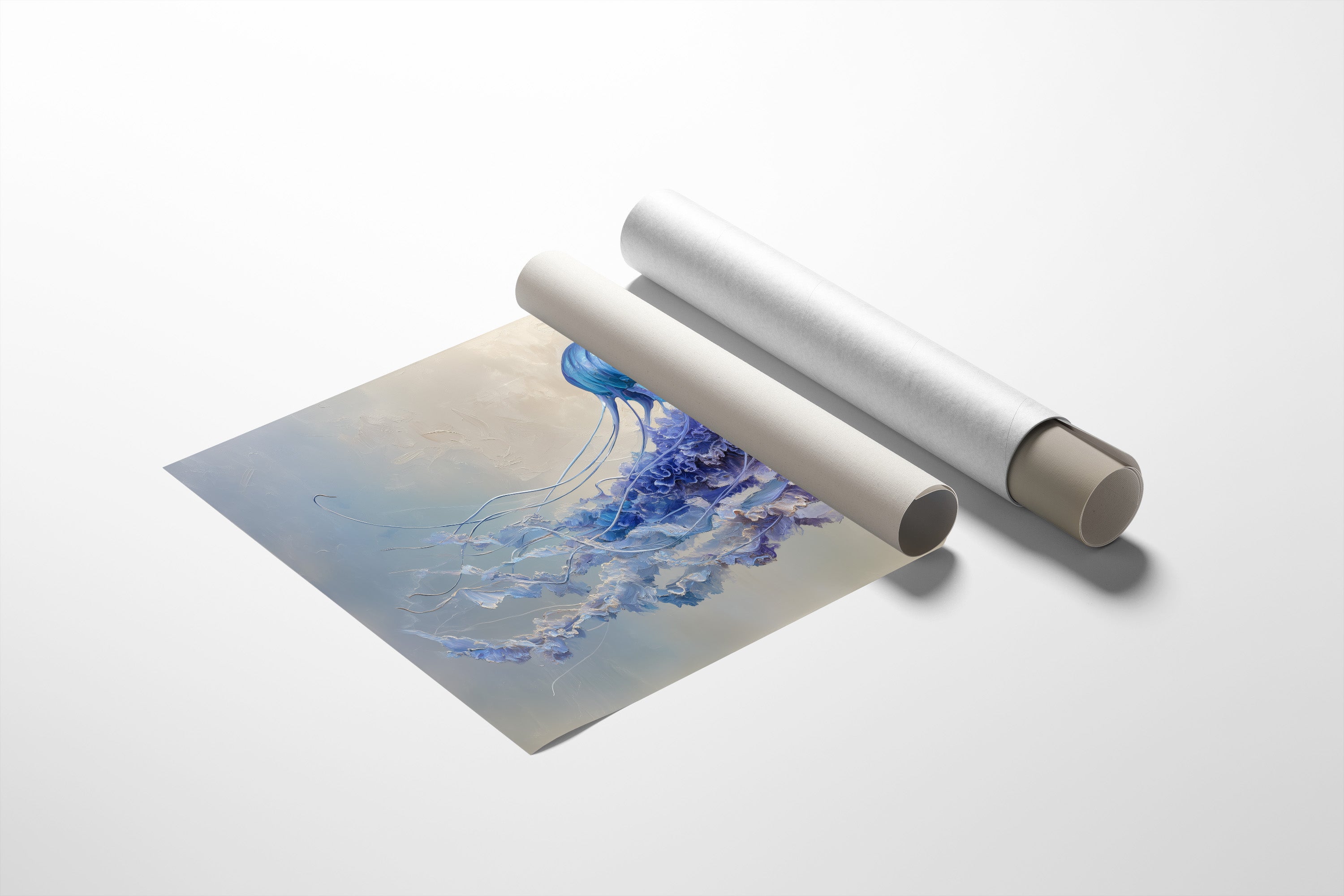 Ocean Ballet In Azure Depths