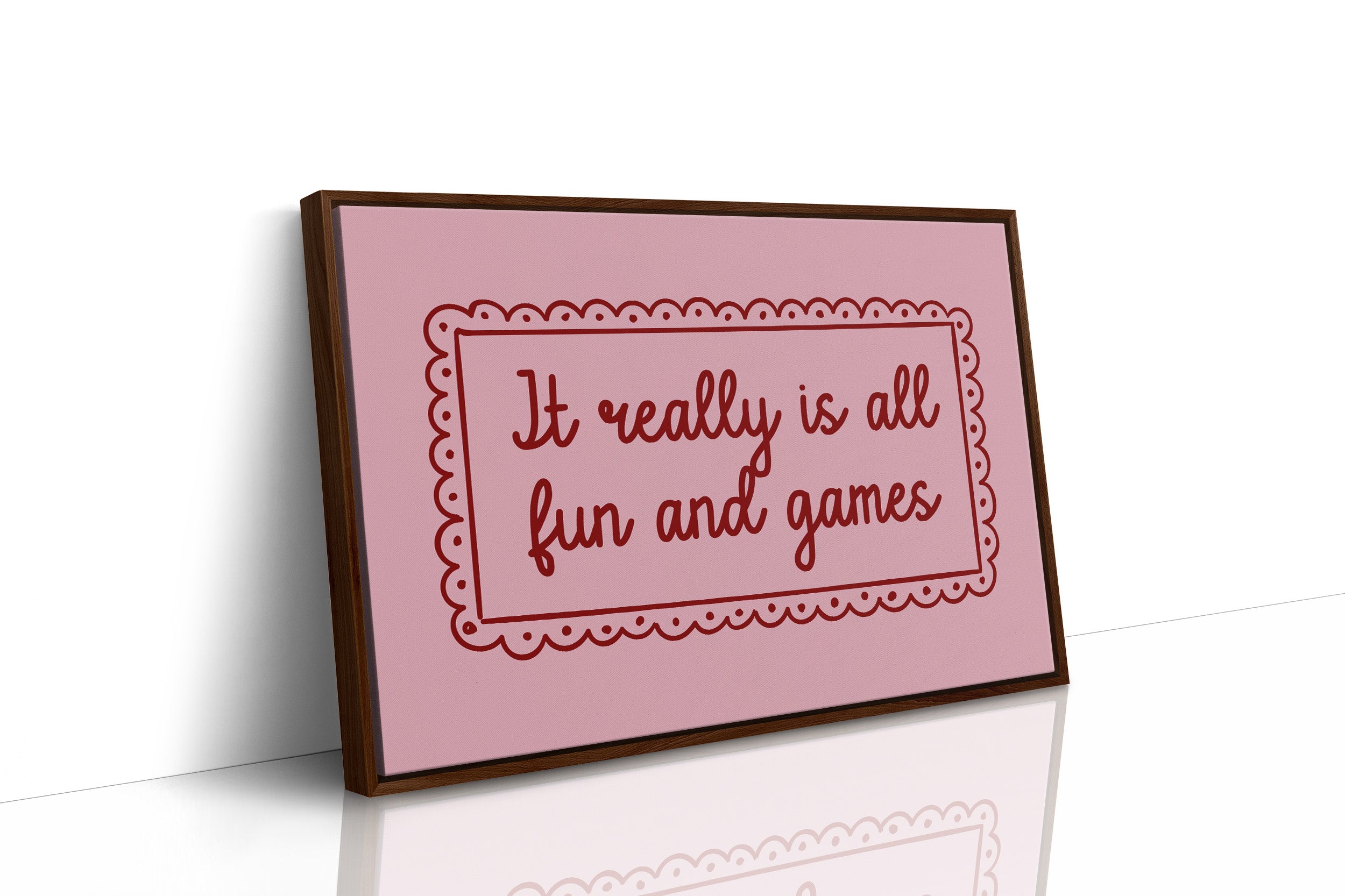Playful Philosophy in Pink