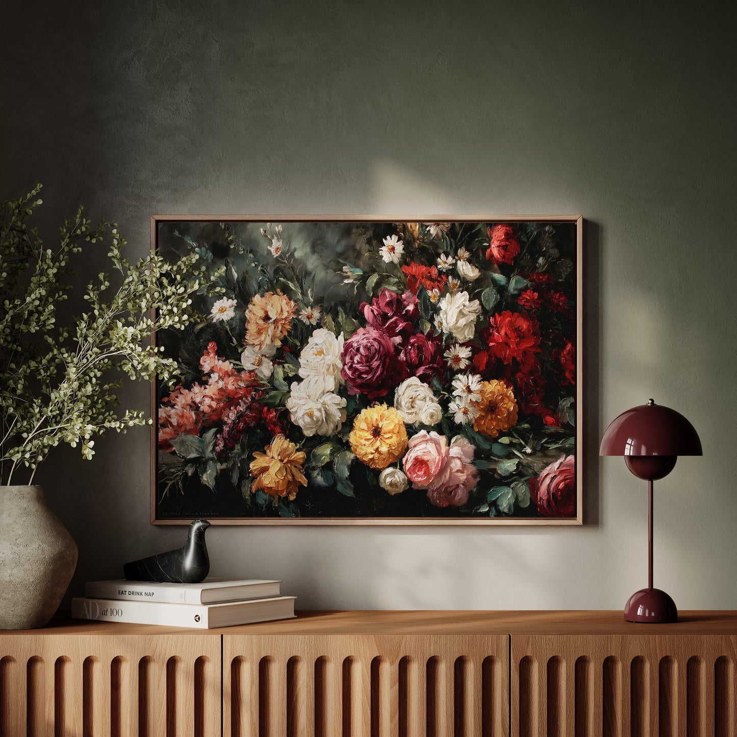 Blooms Dance In Velvet Darkness