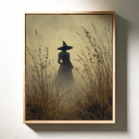 A Figure Beneath the Mist
