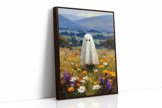 The Ghost Among Wildflowers