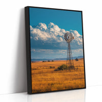 Windmill Tales Under Prairie Skies
