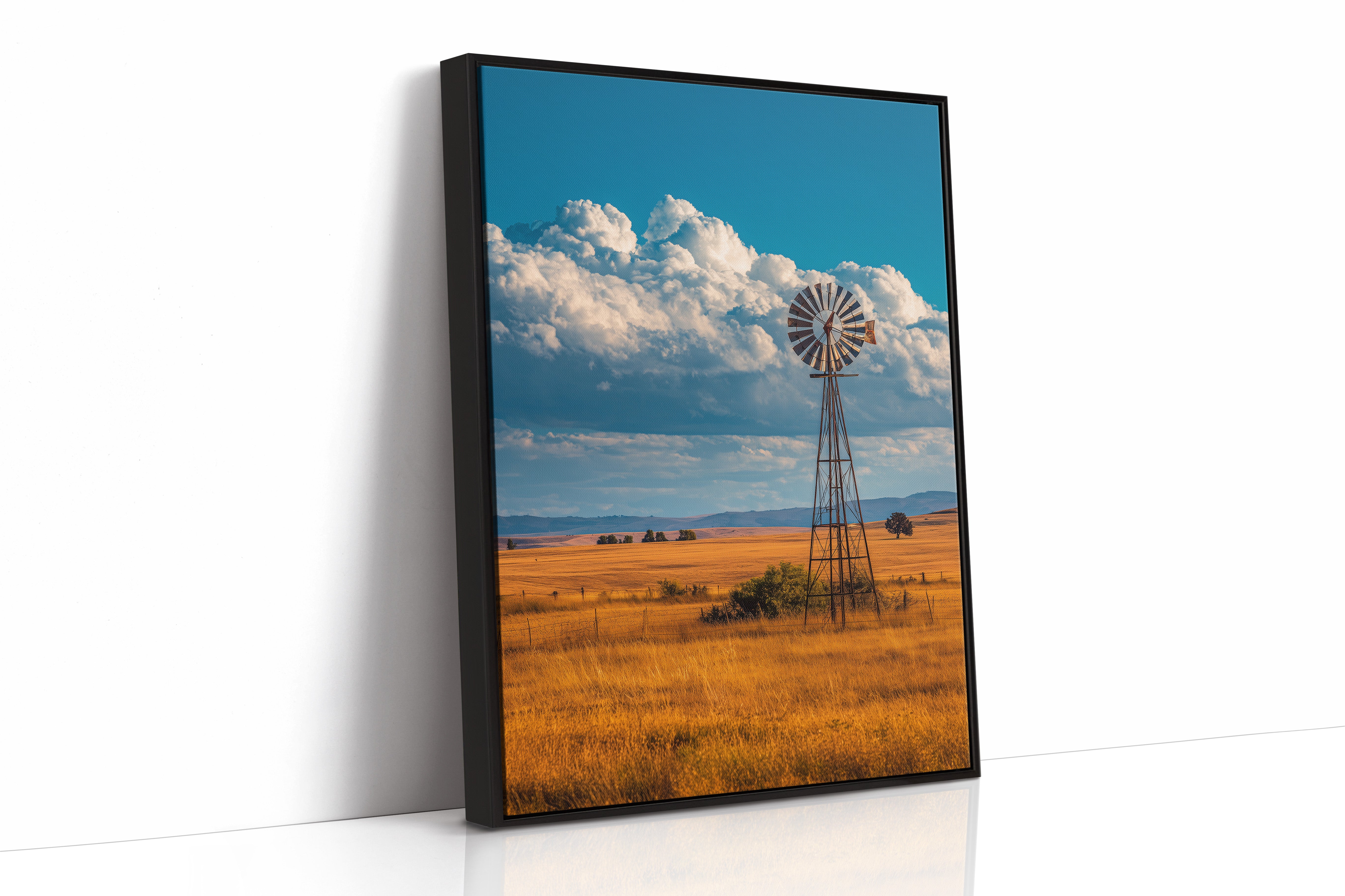 Windmill Tales Under Prairie Skies