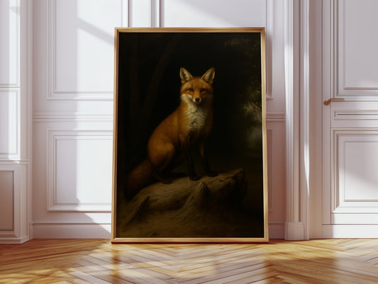 Fox of the Forest at Dusk