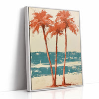 Coral Palms, All in on Red
