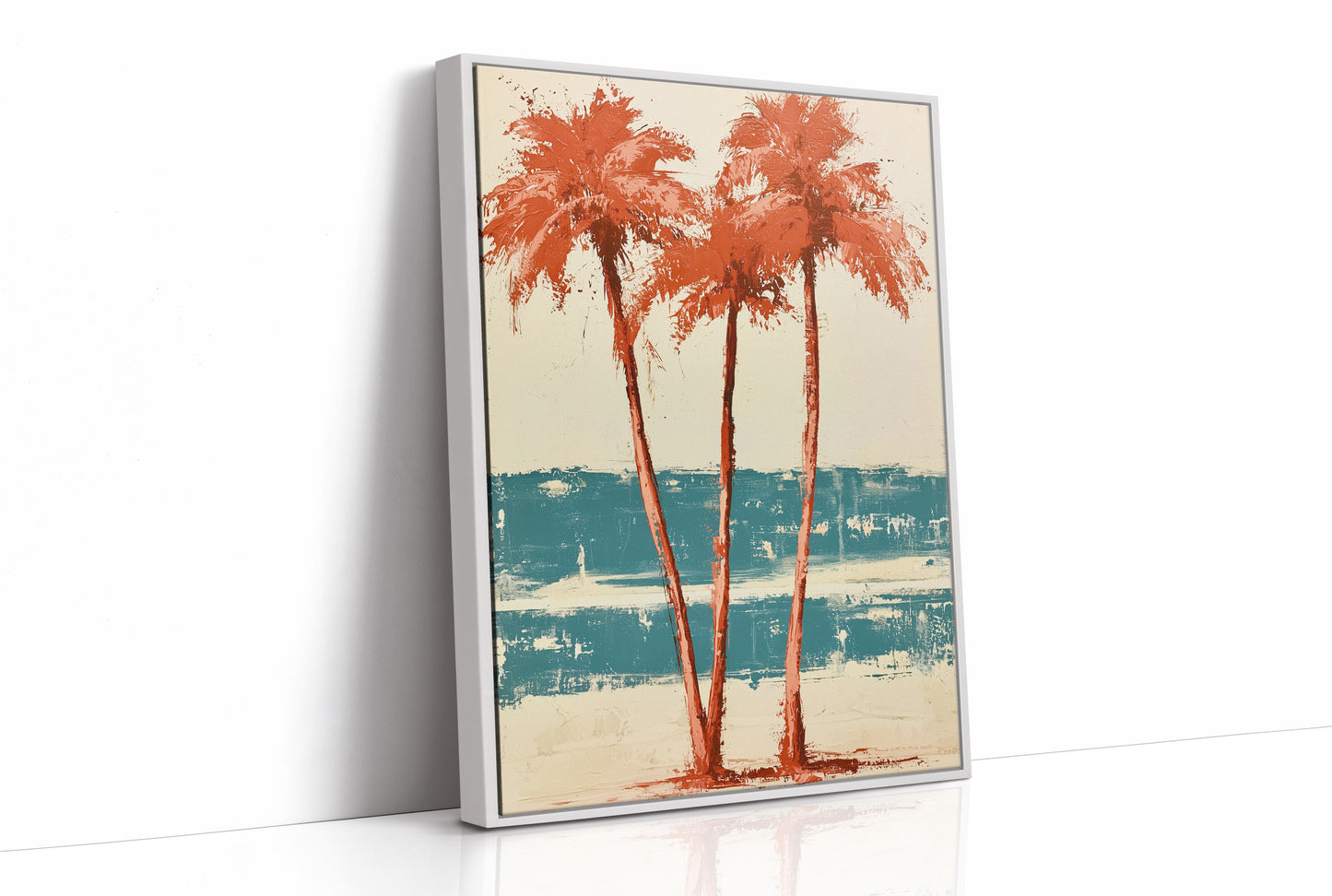 Coral Palms, All in on Red