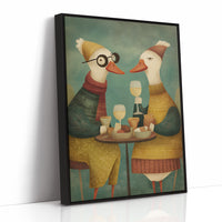 Two Geese Toast Another Thursday