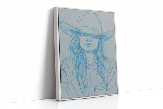 Blue Lines Paint Prairie Stories