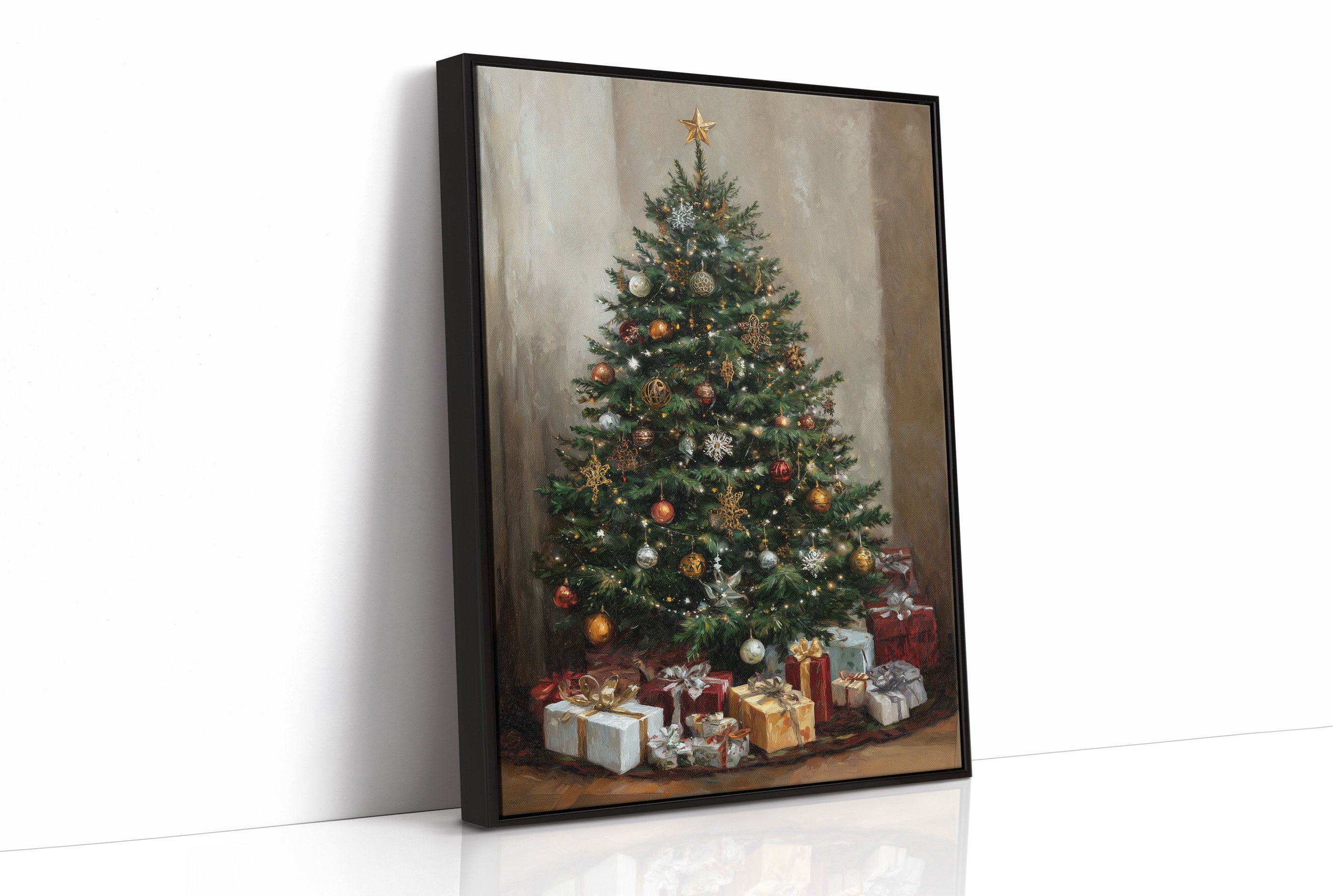 Painted Memories Of Christmas Morning