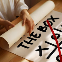 Think Outside The Box Tic Tac Toe Art