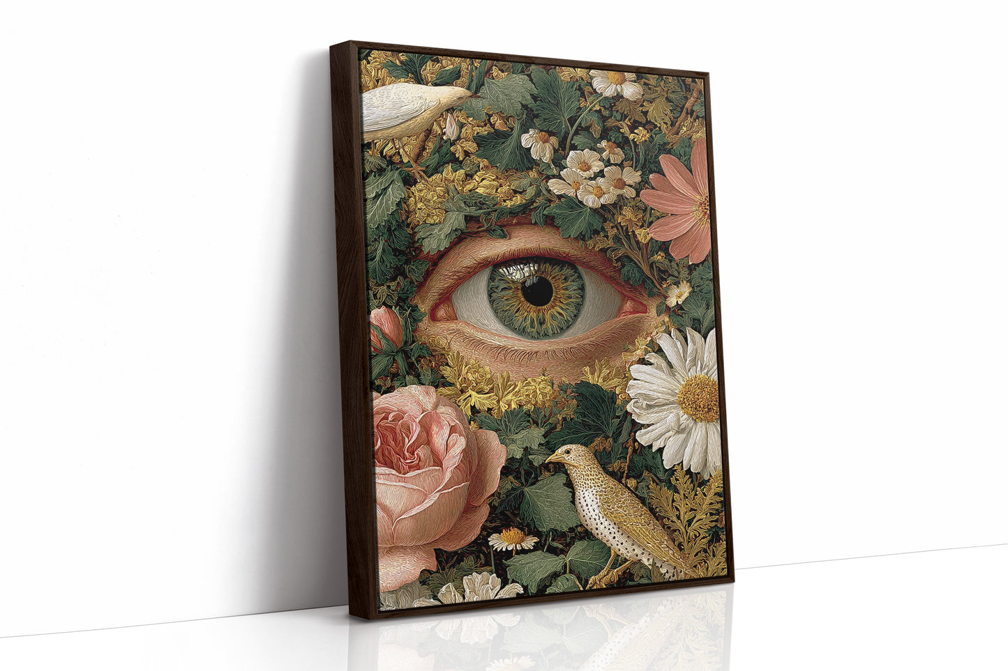 The Eye Beneath Nature's Veil