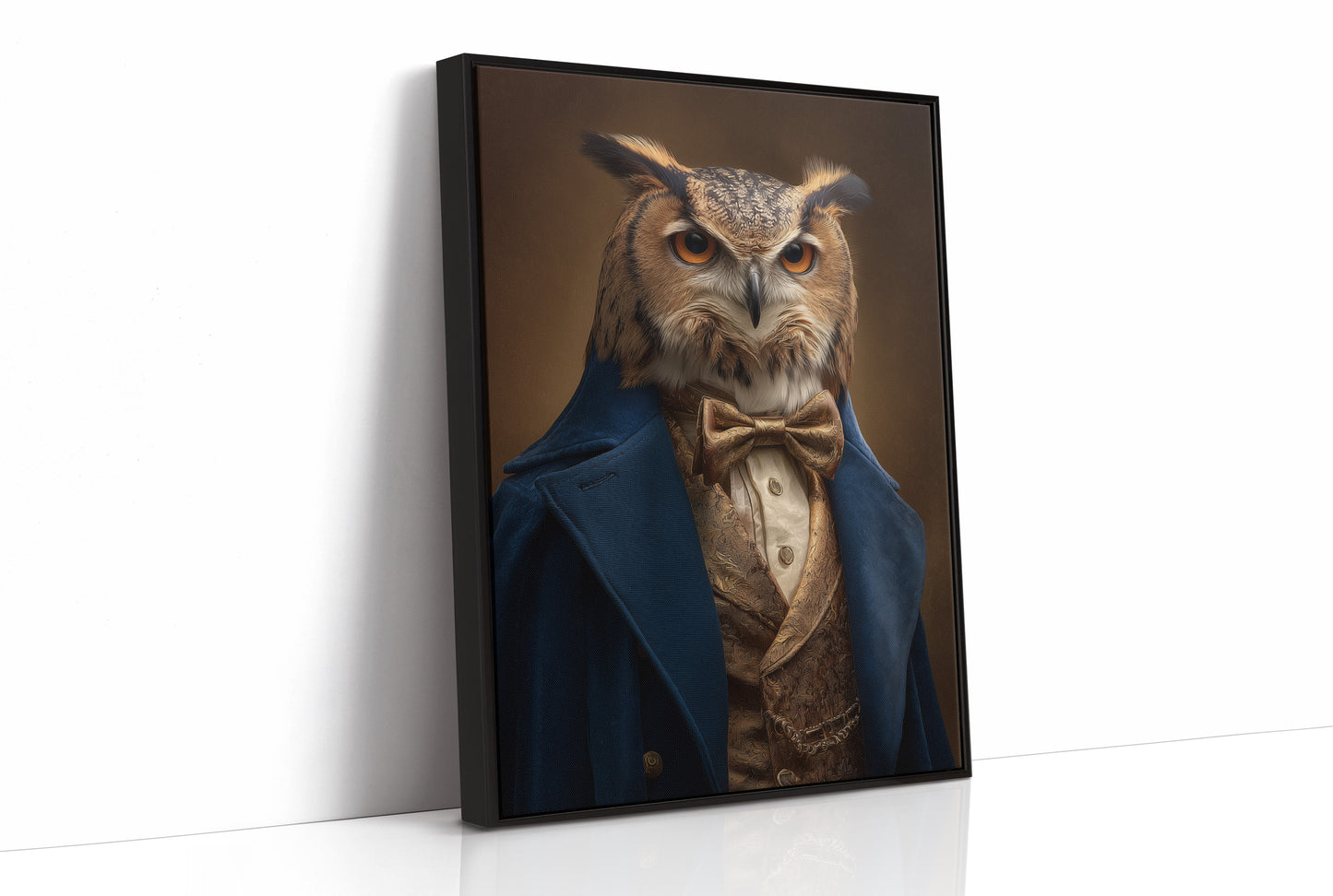 Nocturnal Gentleman's Piercing Gaze