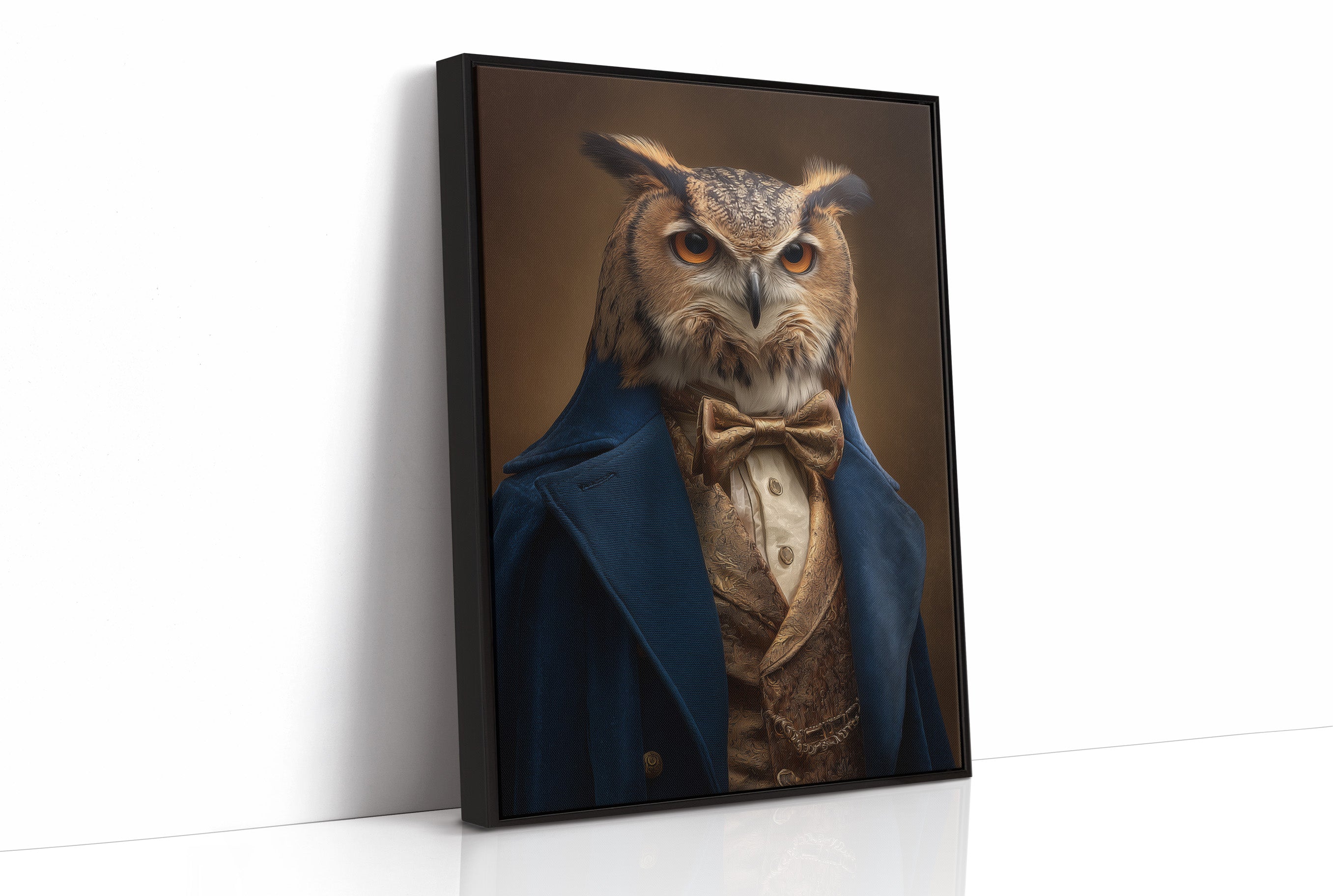 Nocturnal Gentleman's Piercing Gaze