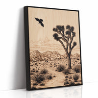Ravens Circle Ancient Joshua Trees