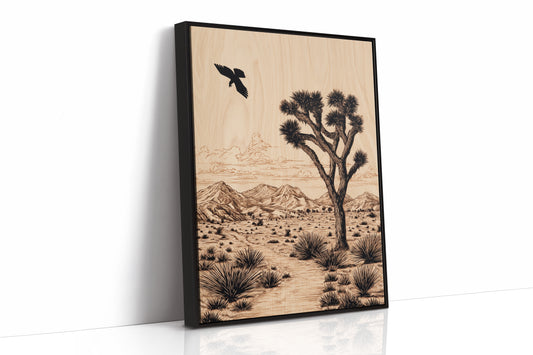 Ravens Circle Ancient Joshua Trees