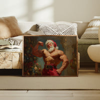 North Pole Gym Builds Holiday Muscle