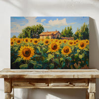Summer Blooms Near Rustic Home