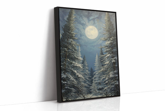 Moonlit Pines Share Winter's Secret