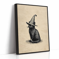 Midnight Familiar In Pointed Hat