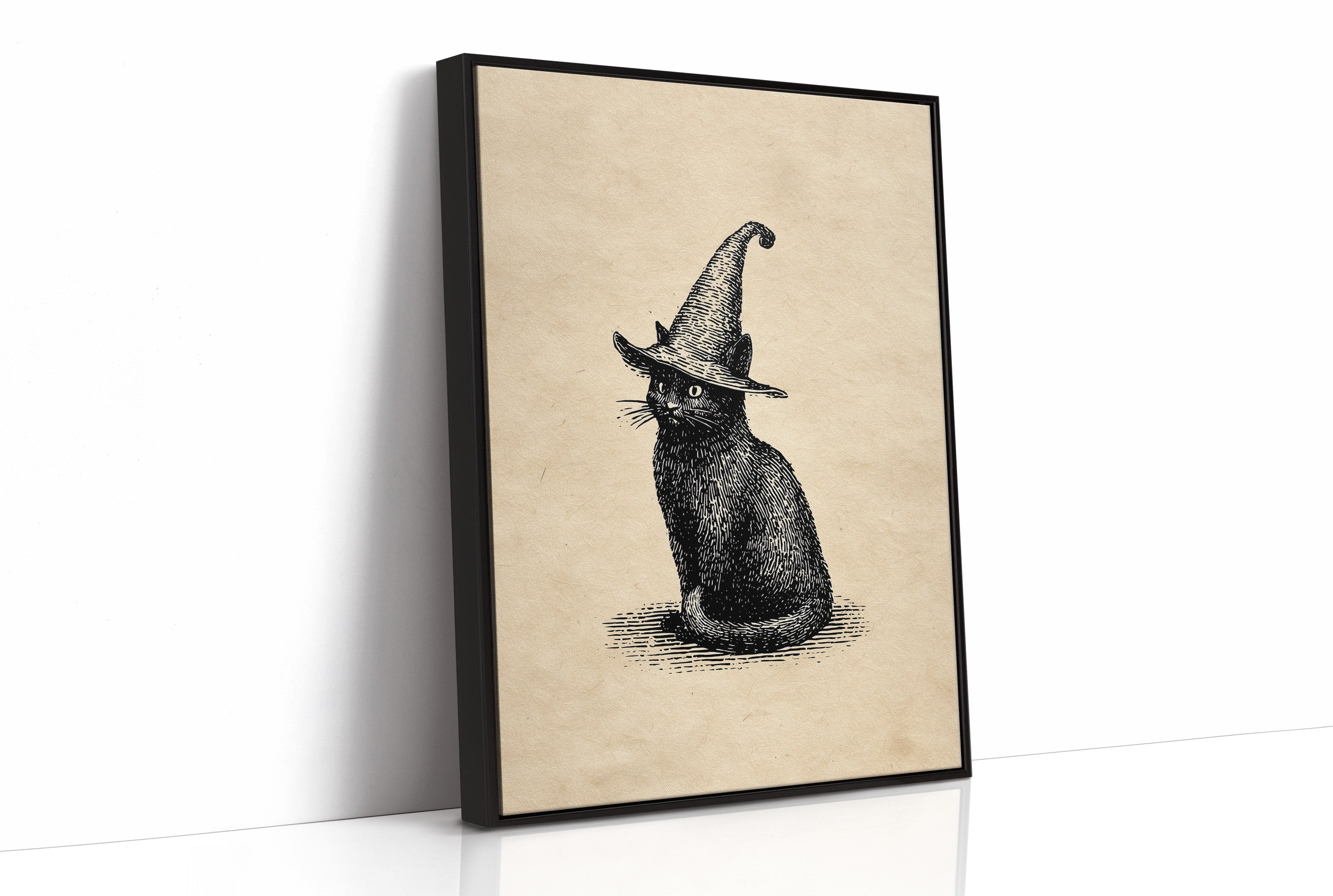 Midnight Familiar In Pointed Hat