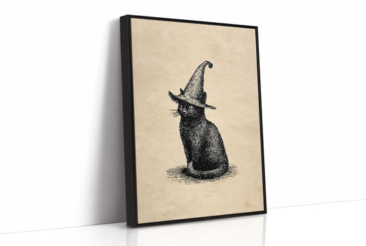 Midnight Familiar In Pointed Hat