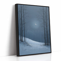 Moonlit Forest Beckons Winter Dreams