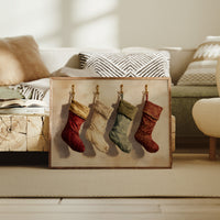 Stockings Frame December's Gentle Light
