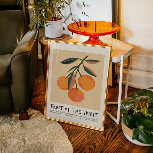 Fruit of the Spirit Citrus Branch Print
