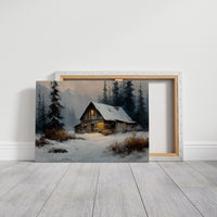 Snow Blankets The Mountain Hideaway