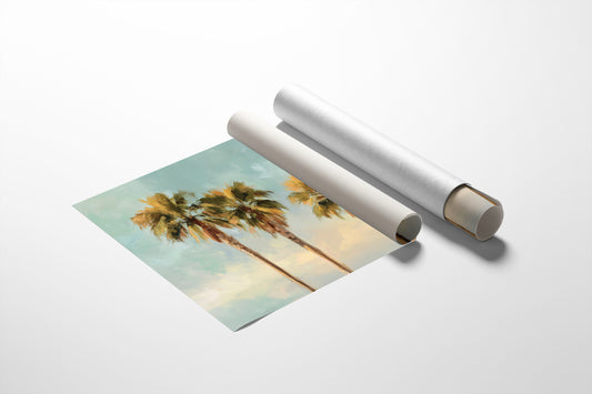 Palms Against Turquoise Skies