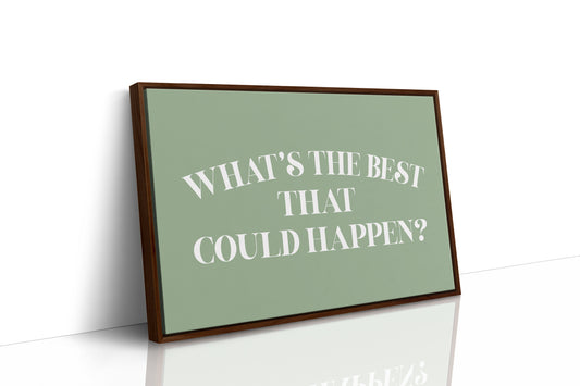 Optimistic Question In Sage Serenity