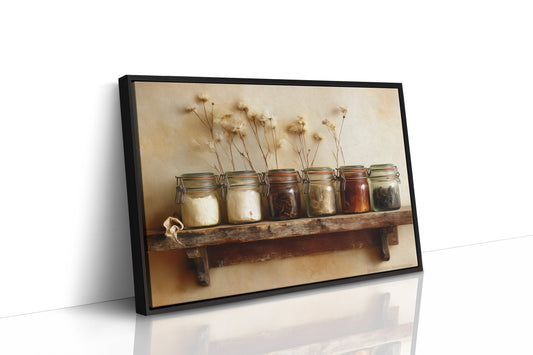 Treasures of the Rustic Shelf