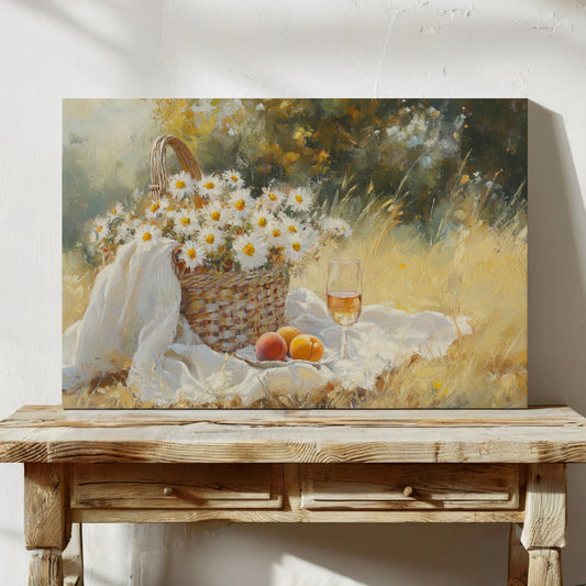 Summer Daisies And Golden Hours