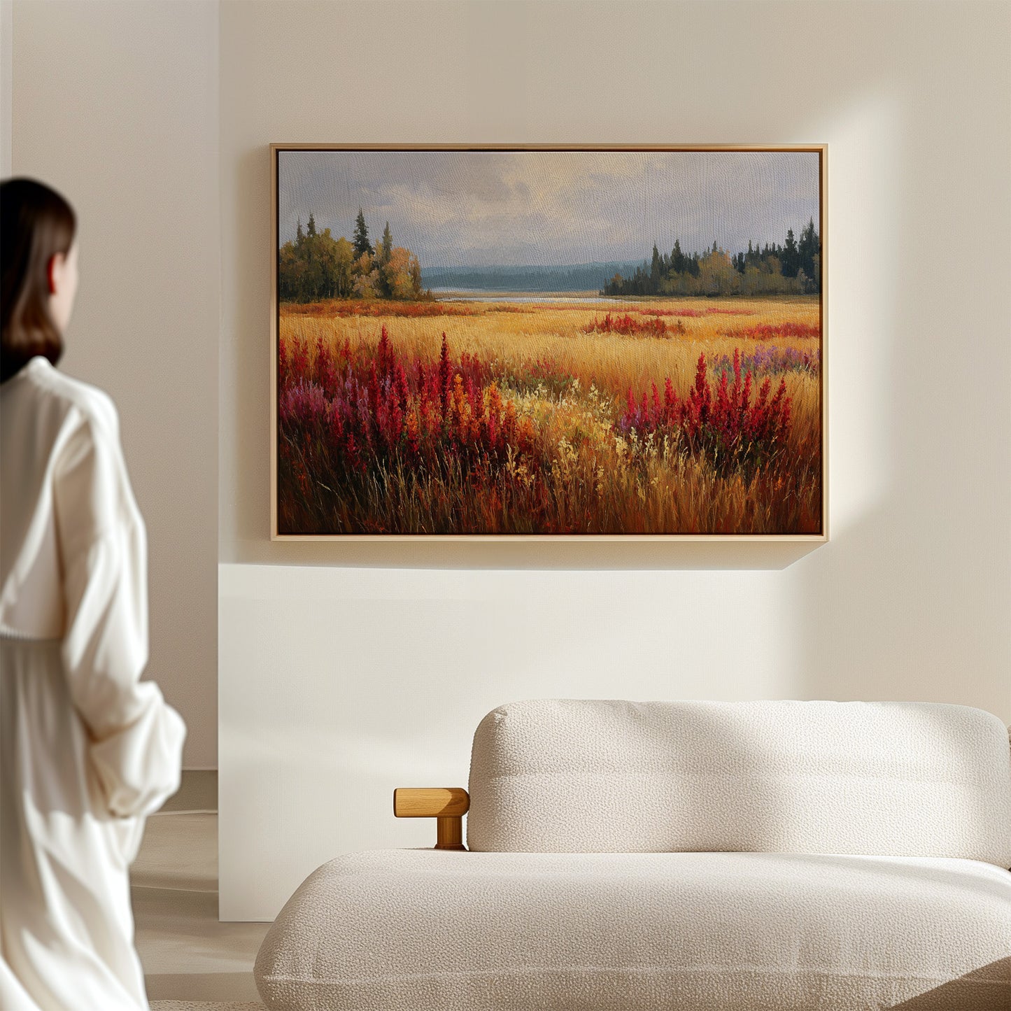 Crimson Meadows Paint October's Song