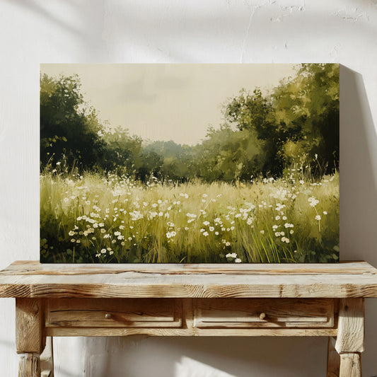 Summer Daisies Dance Through Meadow