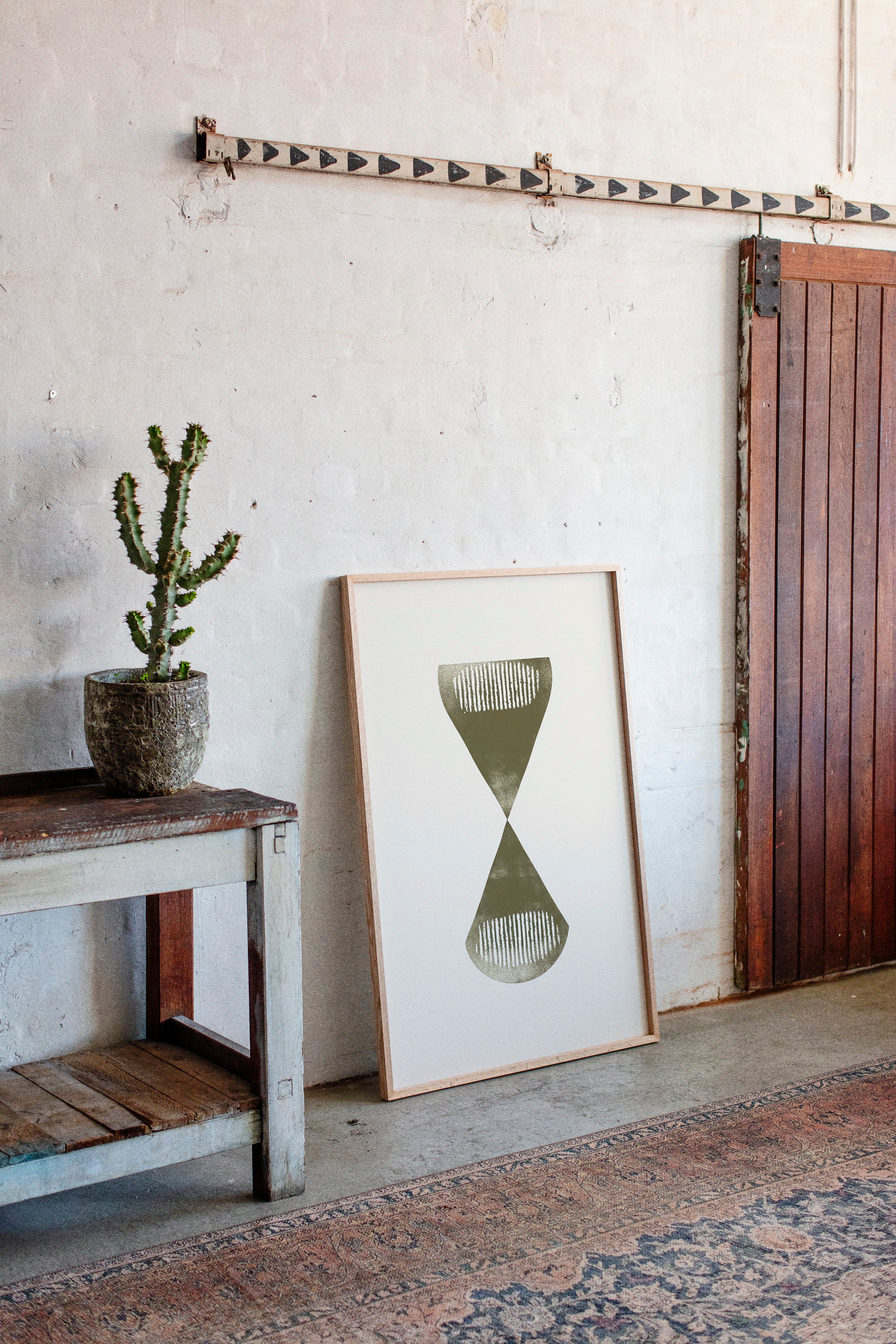 Time Flows Through Olive Lines