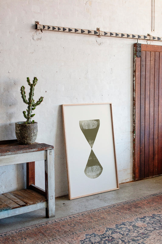 Time Flows Through Olive Lines