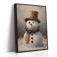 Frosty's Portrait In Golden Light