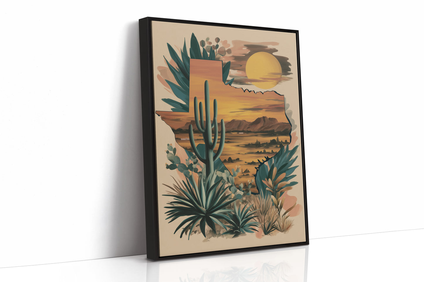 Saguaros Paint Their Evening Songs
