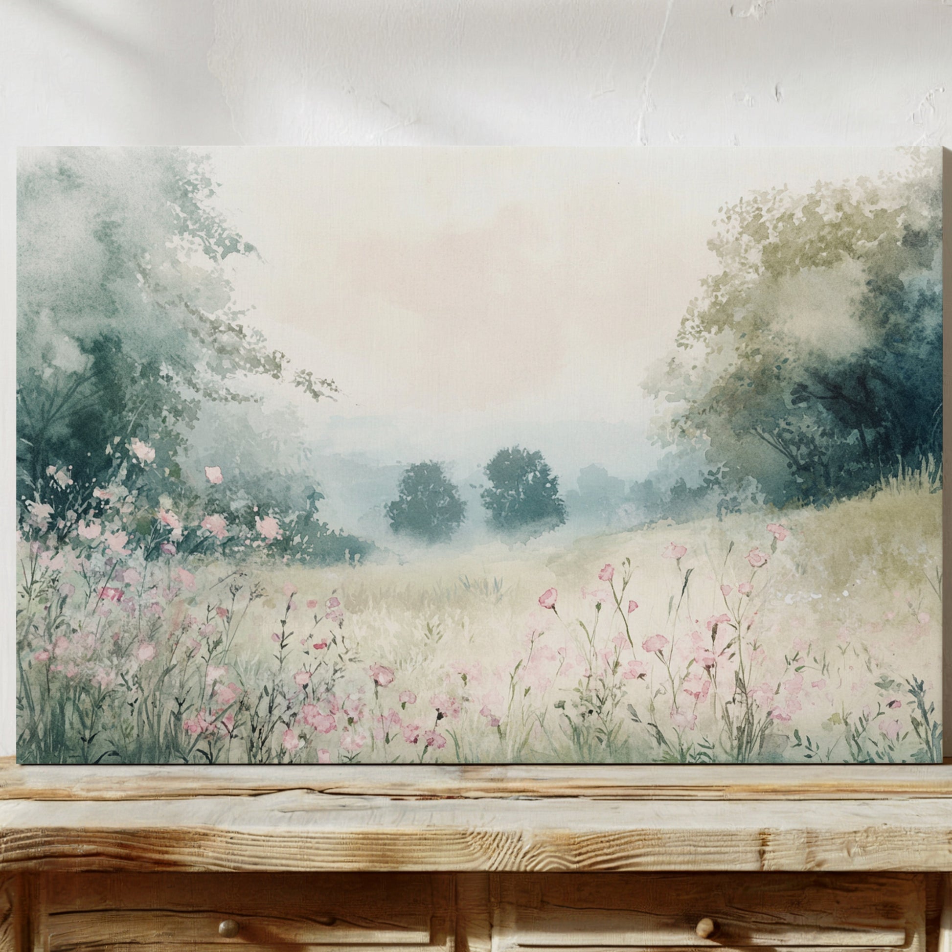 Dawn Awakens Wild Summer Meadows