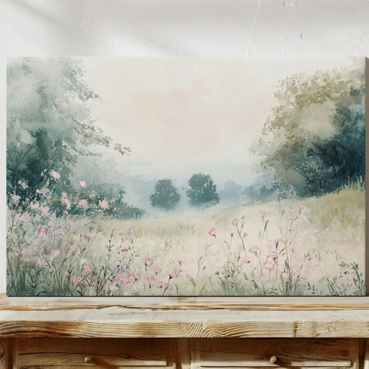Dawn Awakens Wild Summer Meadows