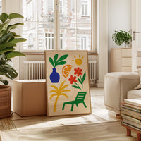Sun Chair and Citrus Dreams