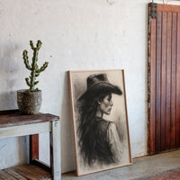 Cowgirl in Charcoal