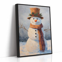 Frosty Wears His Holly Crown